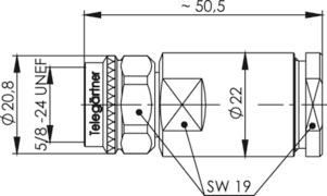 TG N-Kabelstecker G47        J01020D0029 