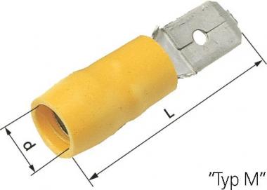 LAPP FLACHSTECKER L-RB 63 M 