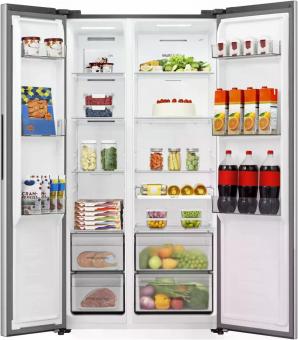 Hisense RS3P558NEIE inox Side by Side 