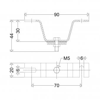 SCHUC Deckenanschraubsch. 183 A    183 A 