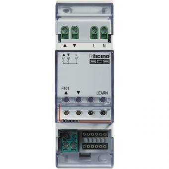 BTicino F401 SCS Jalousieaktor REG 