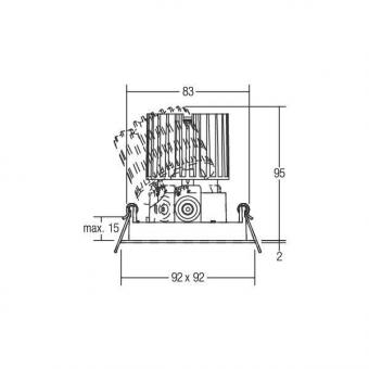 BRUM LED-Einbauleuchte          12608173 
