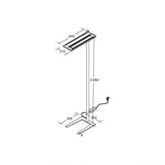 Brumberg LED-Stehleuchte      77411694MS 