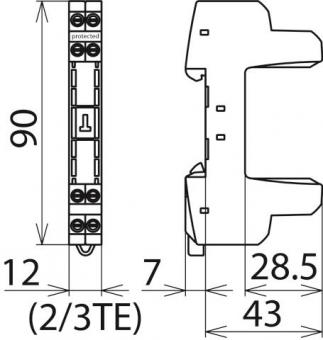 DEHN Basisteil für                920300 