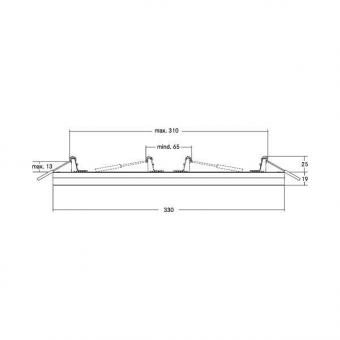 BRUM An-/Einbaupanel MOON ws    12207073 