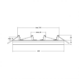 BRUM An-/Einbaupanel MOON ws    12206073 