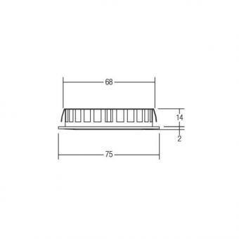 BRUM LED-Einbauleuchte          12127023 