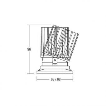 BRUM LED-Einbauleuchte 500mA,   12644073 