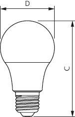 PHIL CorePro LED 8-60W/840 