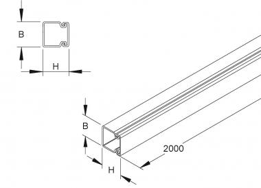 HKL Kanal 18x30               HKL 2030.6 