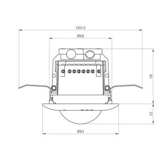 BEG 93580 PD2N-RF-    PD2N-RF-KNXs-DX-DE 