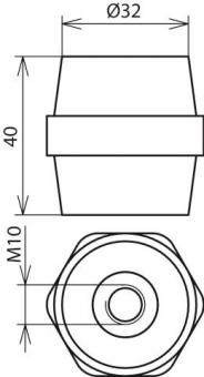 DEHN Isolator für Pa-Schiene      472210 