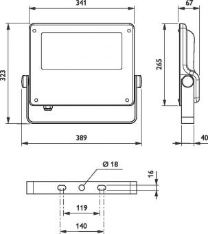 PHIL LED-Strahler Tempo BVP125  45588000 