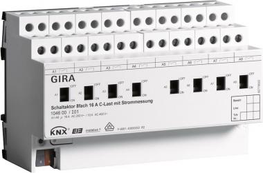 GIRA 104600 Schaltaktor 8fach 16A 