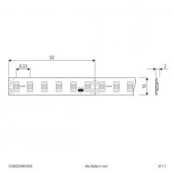 EVN LED-Strip IP20 24V/DC ICSB2024603555 