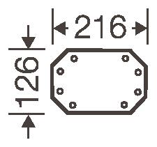 HENS ENYSTAR-Montageplatte aus  FP MP 10 