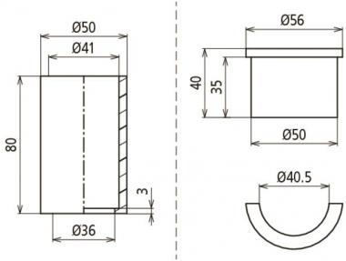 Dehn 107399 RED D40  RED D40 V2A DBS VBS 