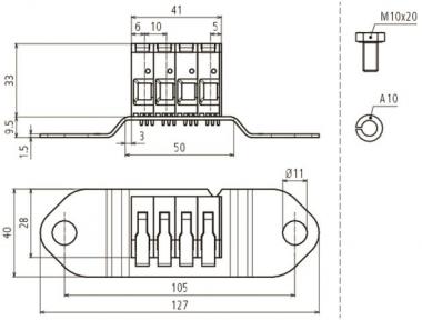 Dehn 472497 PAS EX CC Push-in  PAS EX CC 