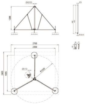 Dehn 107391 DBS KB DBS KB D50 RA1330 V2A 