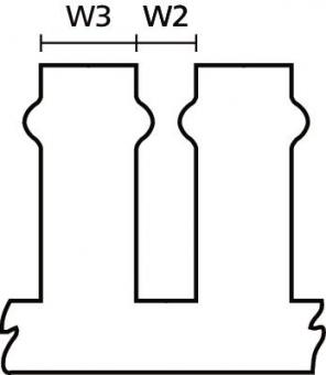 Hellermann HTWD-PW-150x100-PVC-GY 