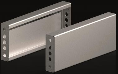 Rittal VX Sockel-Blende 1=2  VX 8660070 