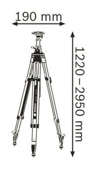 Bosch Baustativ                BT 300 HD 