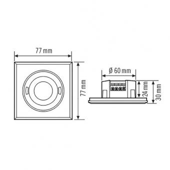Esylux PD-FLAT 360i/8 SB KNX  EP10451775 