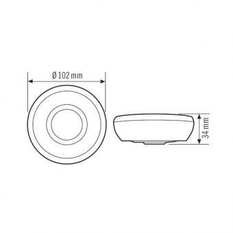 Esylux Decken         PD 360/8 KNX Basic 