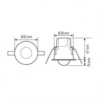 ESY Deckeneinbau-            PD-CE360i/8 