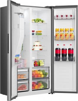 Hisense RS5P528STIE inox Side by Side 