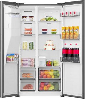 Hisense RS5P528STIE inox Side by Side 