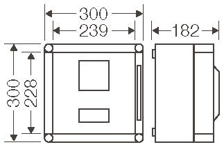 Hensel Mi für Messgerät 96x96    Mi 2230 
