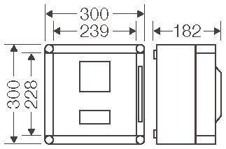 Hensel Mi für Messgerät 96x96    Mi 2230 