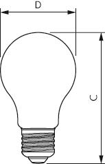 PHIL MAS Value LEDbulb 3,4-40W/927 