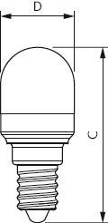 PHIL CorePro LED T25 1,7-15W/827 E14 