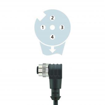 LED2WORK Sensorkabel 4p PUR    200100-07 