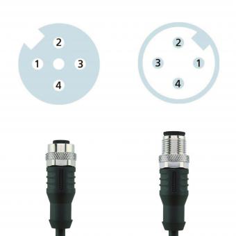 LED2WORK Sensorkabel 4p PUR    200100-01 