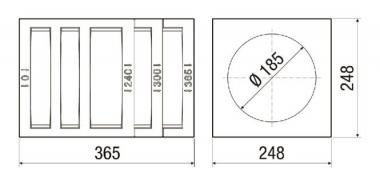 Maico Mauerblock f.PP 45        PP 45 MB 