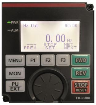 Mitsubishi Klartext Bedienfeld   FR-LU08 