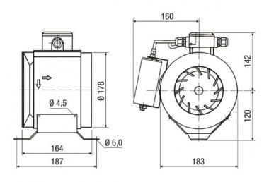 MAICO Halbradial-            ERM18E-EX-E 