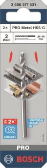 Bosch PRO Metal HSS-G Spiralbohr 