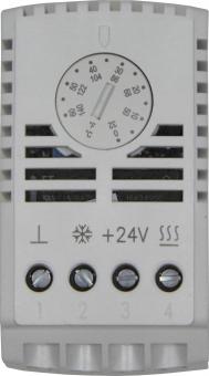 ELMEKO Thermostat 0-60°C    TES 60 24VDC 