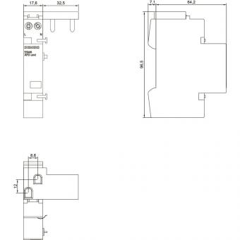 SIEM Brandschutzschalter-Block 5SM6021-2 