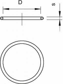 OBO 171 PG29 Dichtring O-Ring PG29 NBR 