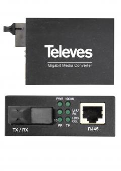 Televes Medienkonverter    MKRJ45-SC1550 