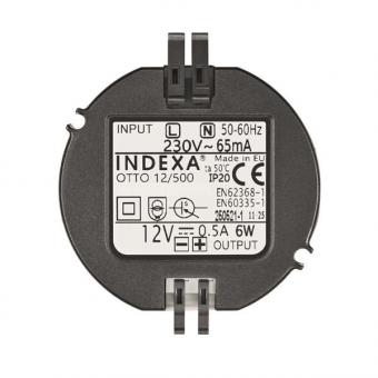 INDEXA Unterputz Netzgerät 12VDC 500mA 