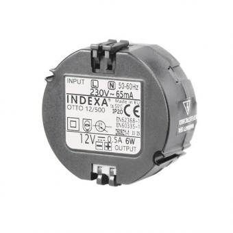 INDEXA Unterputz Netzgerät 12VDC 500mA 