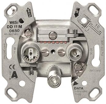 WISI Multimedia-Durchgangsdose DD11M0650 
