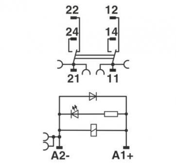 Phoenix       RIF-1-RPT-LDP-24DC/2X21/FG 