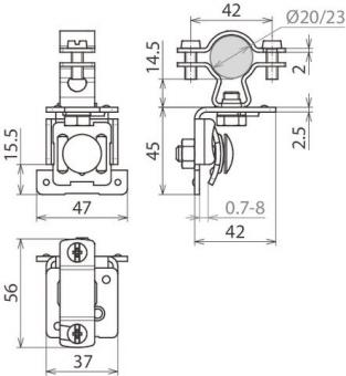 Dehn 202852 DLH SF   DLH SF ZS 20 23 V2A 